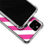 Pink and White Geometric Stripes Google Pixel 5 Clear Case